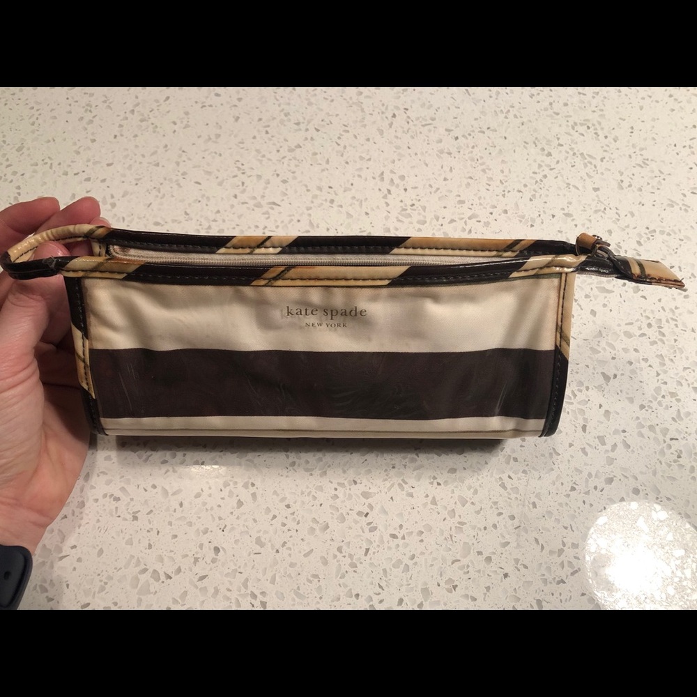 Kate Spade New York Pencil Case (makeup/brush bag)